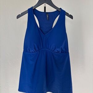 Blue Swim Top Torrid Size 2